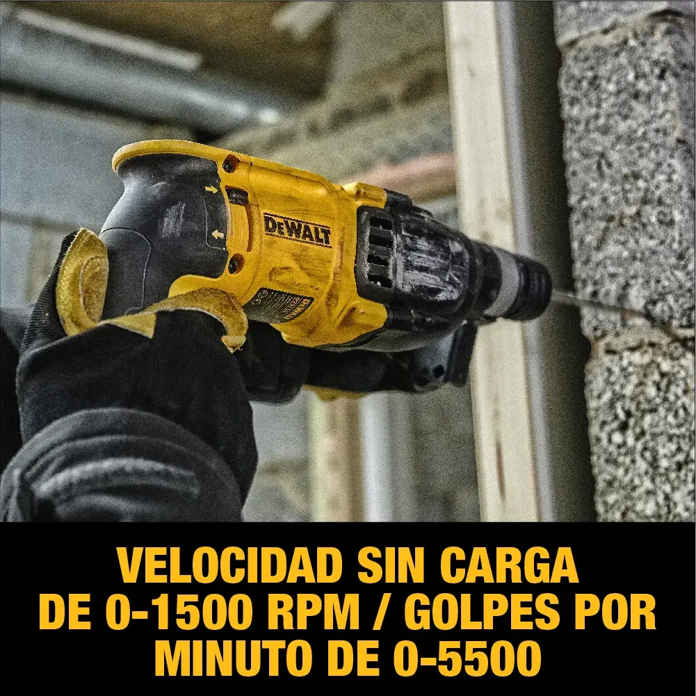 DEWALT® Kit de Rotomartillo de 1" (26mm) de 2.9j