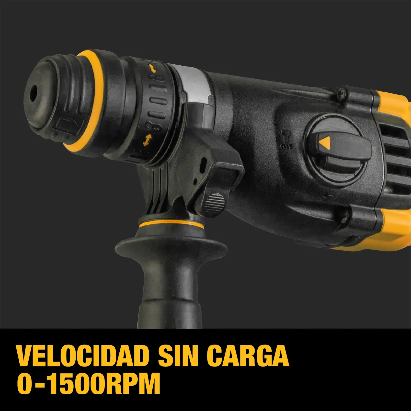 DEWALT® Kit de Rotomartillo de 1" (26mm) de 3.0j con Mandril de Acople Rápido