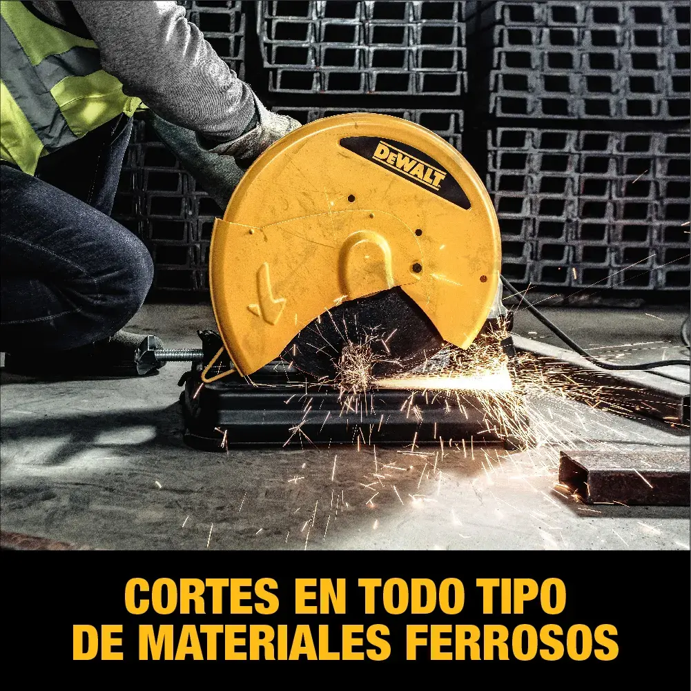 DEWALT® Cortadora de Metal de 14" (355mm) con Cable