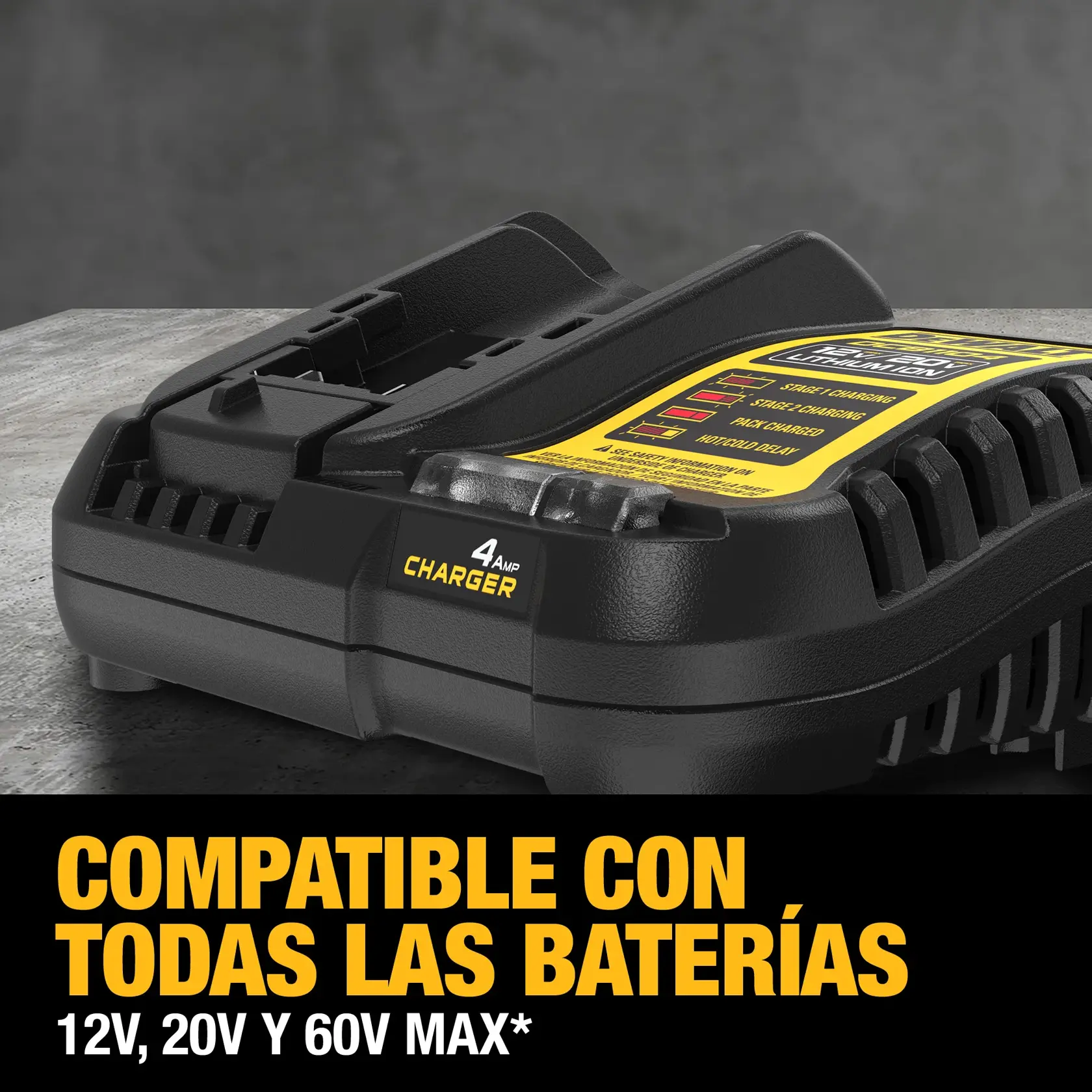 DCB1104 Compatible with all 12V, 20V and 60V MAX batteries