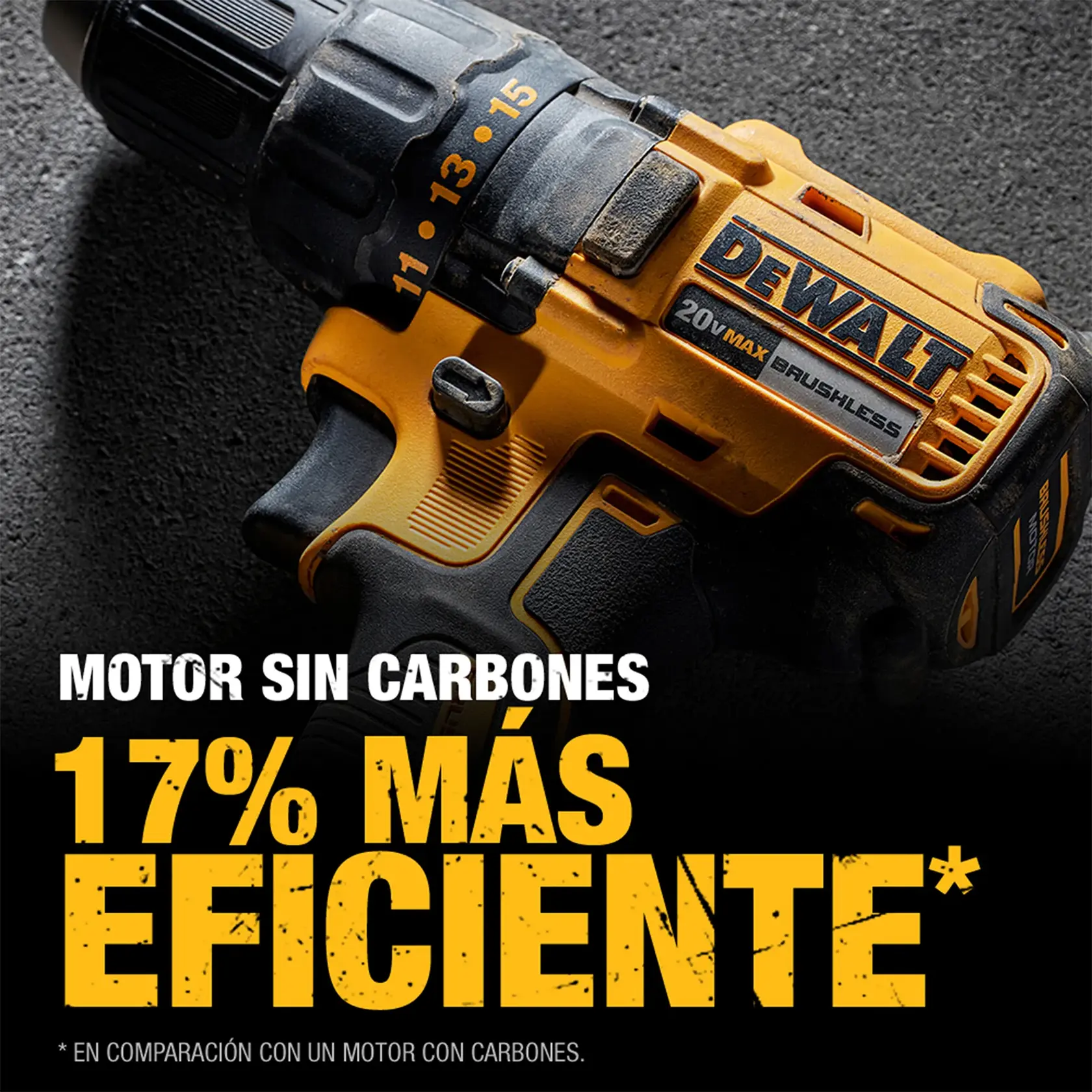 DEWALT® 20V MAX* XR® Kit de Taladro Percutor Atornillador de 1/2" (13mm) Inalámbrico sin Carbones con (2) Baterías de Ion de Litio de 2.0 Ah y Cargador