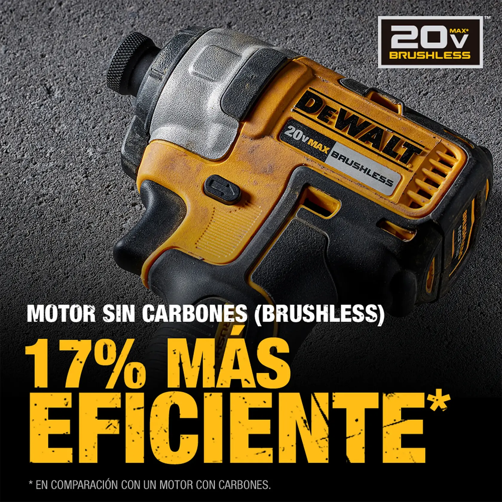 DEWALT® 20V MAX* XR® Kit de Taladro Percutor Atornillador de 1/2" (13mm) Inalámbrico sin Carbones con (2) Baterías de Ion de Litio de 2.0 Ah y Cargador
