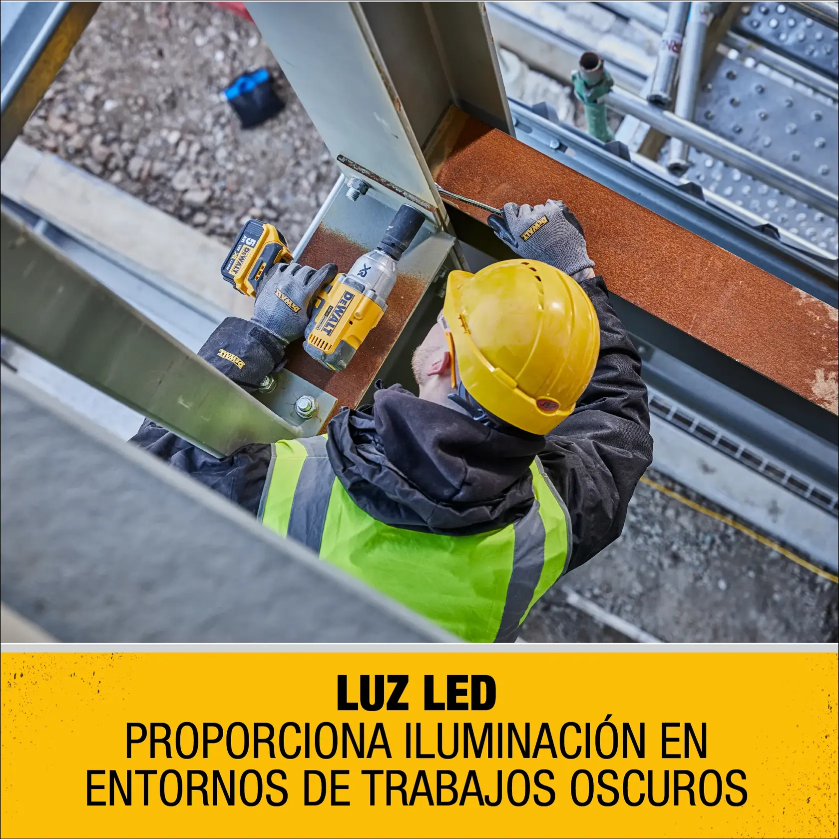 DEWALT® 20V MAX* XR® Kit de Llave de Impacto Inalámbrica de 3/4" (19mm) de Alto Torque