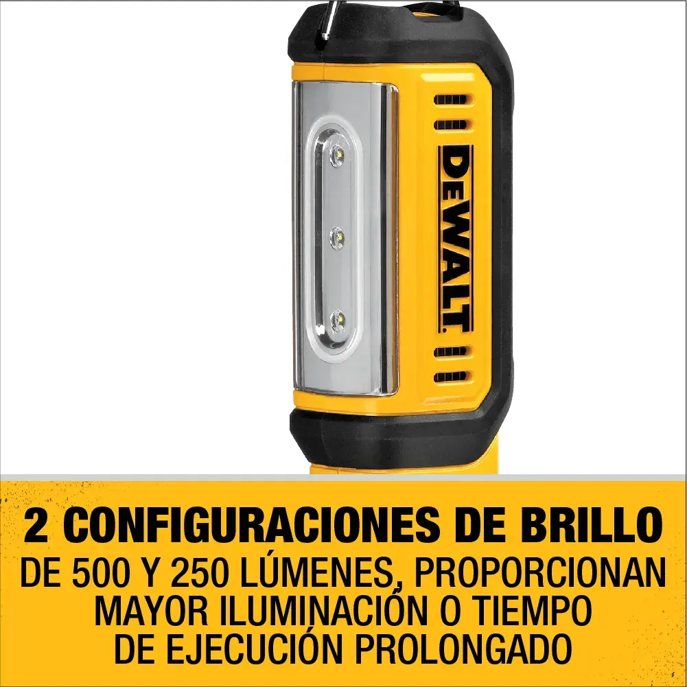 DEWALT® 20V MAX* Linterna LED de Área Portátil (Solo Herramienta)