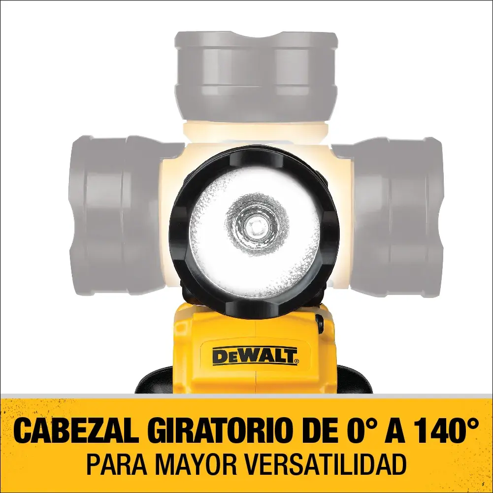 DEWALT® 12V MAX* Linterna LED de Trabajo Portátil (Solo Herramienta)