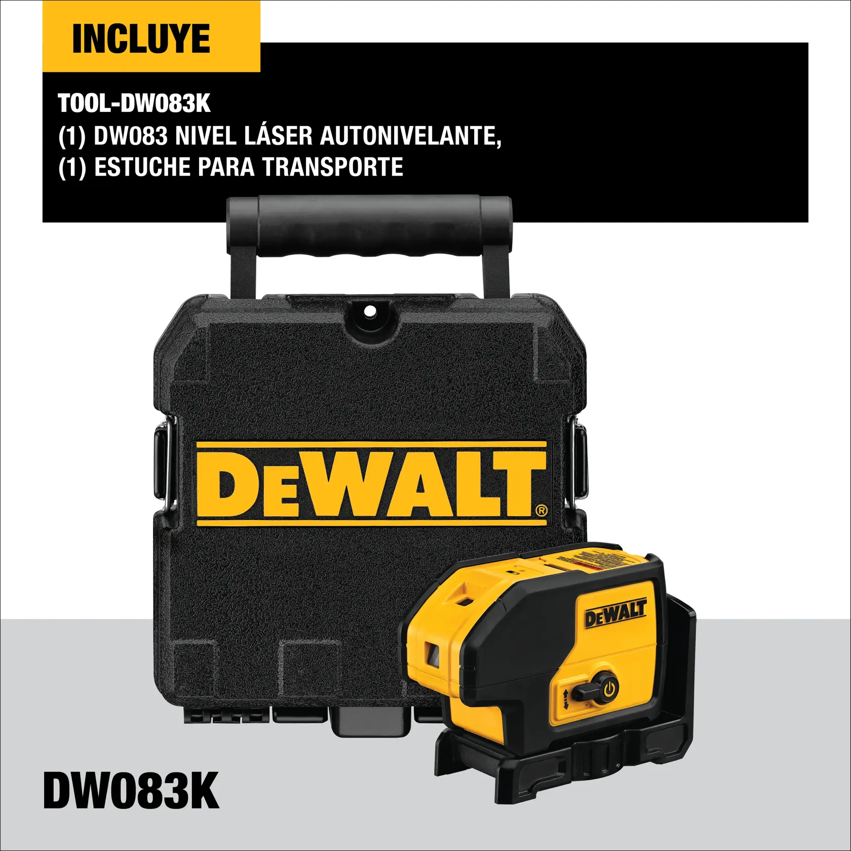 DEWALT® Apuntador Láser de 3 Haces