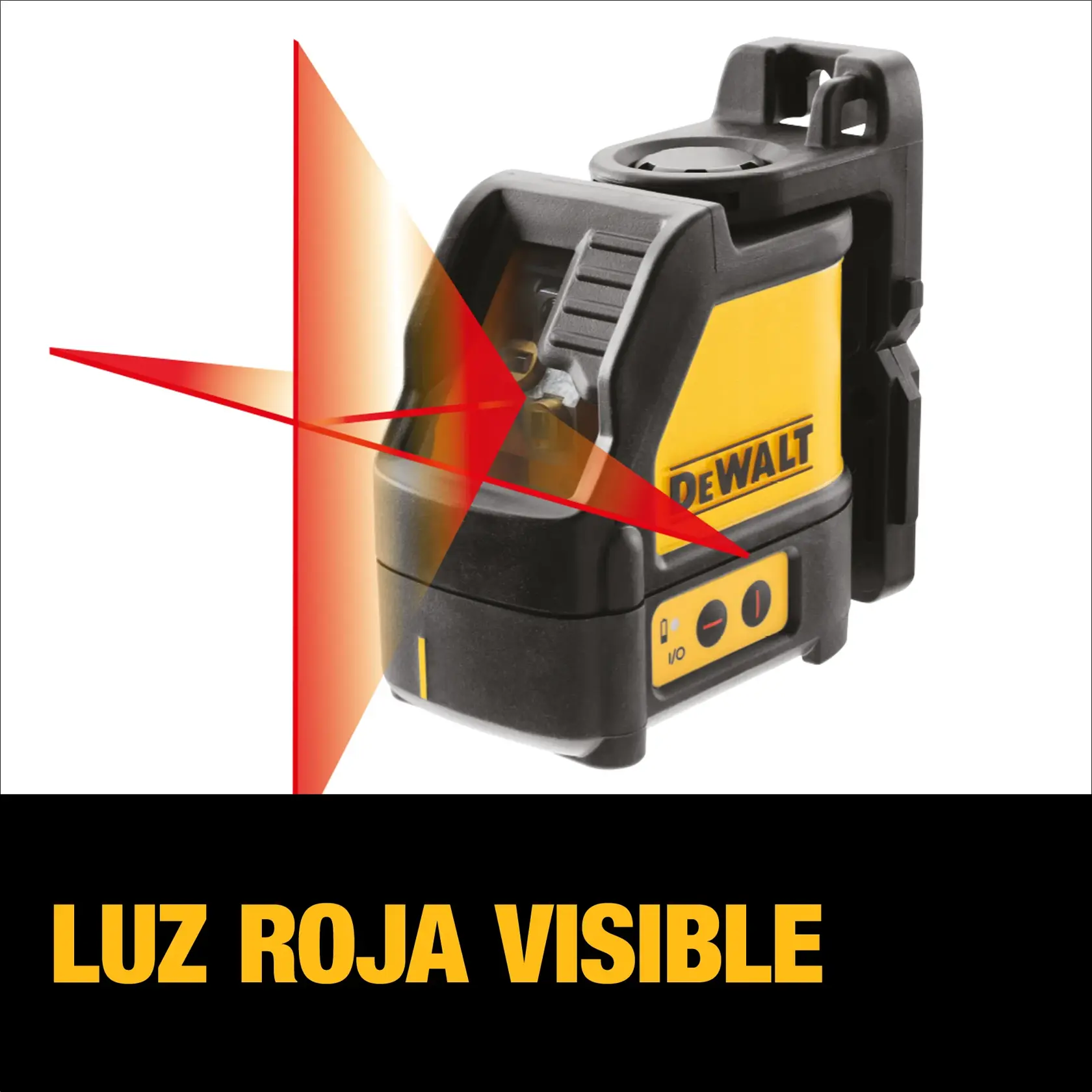 DEWALT® Láser de Línea, Autonivela​Nte, Línea Cruzada, Haz Rojo