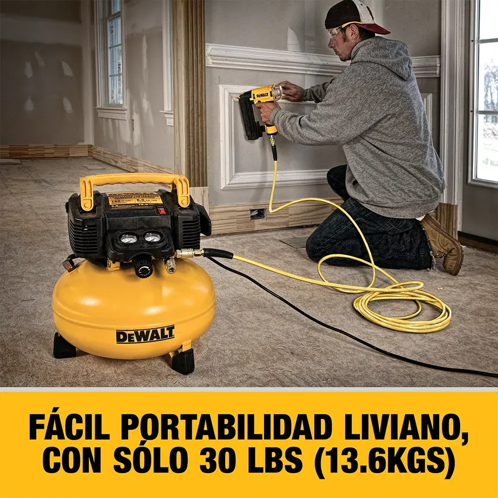 DEWALT® Compresor de Aire 165 PSI 120v 6.0 galones