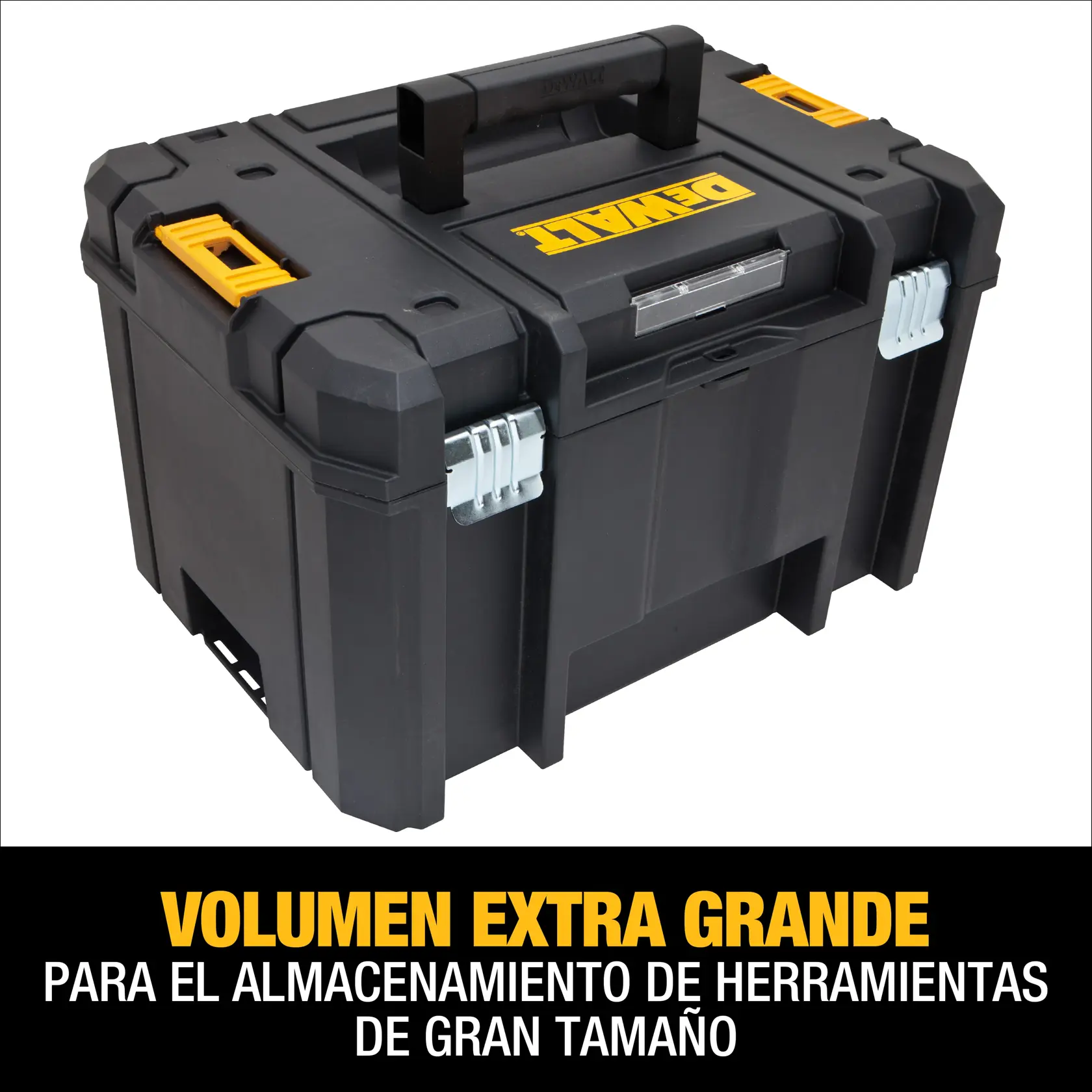 DEWALT® TSTAK® Vi Caja De Almacenamiento De Herramientas Profunda Apilable De 17 Pulgadas (432mm)