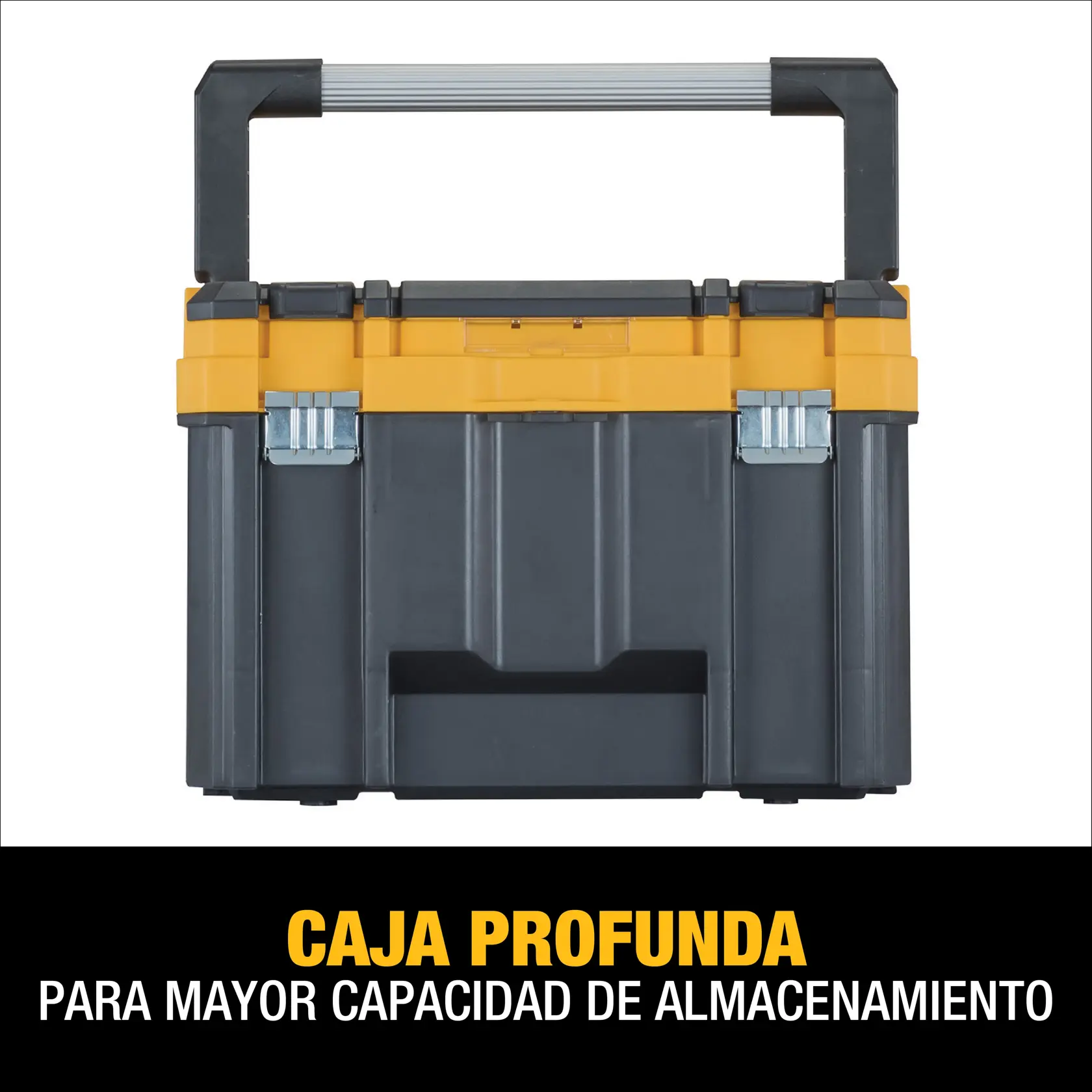 DEWALT® TSTAK® Caja de Herramientas Profunda con Mango Largo