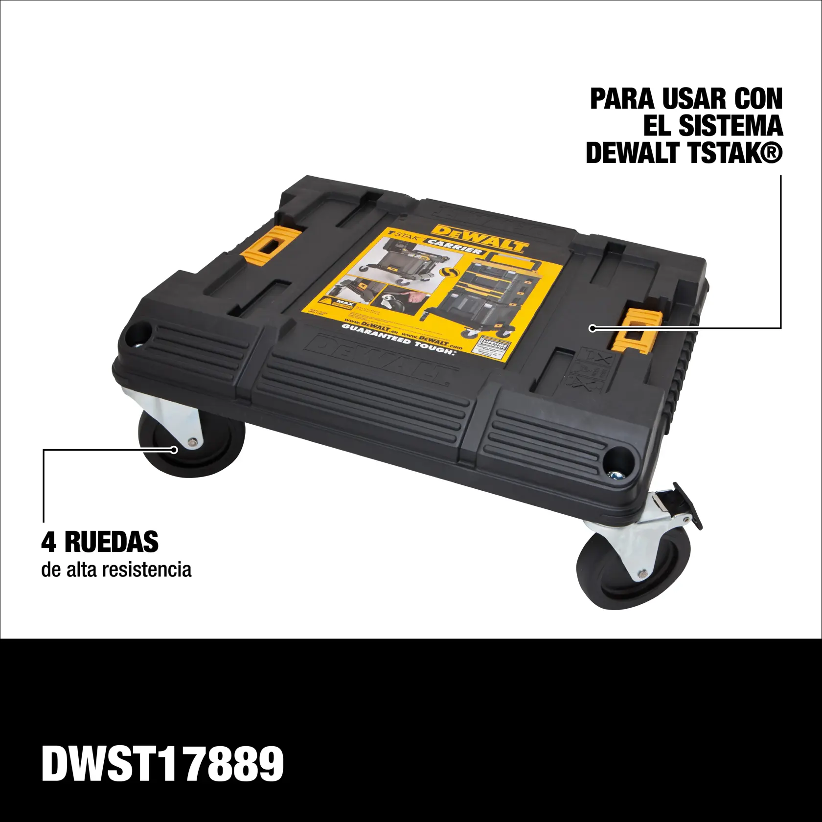 DEWALT® TSTAK® Carrito Utilitario Apilable