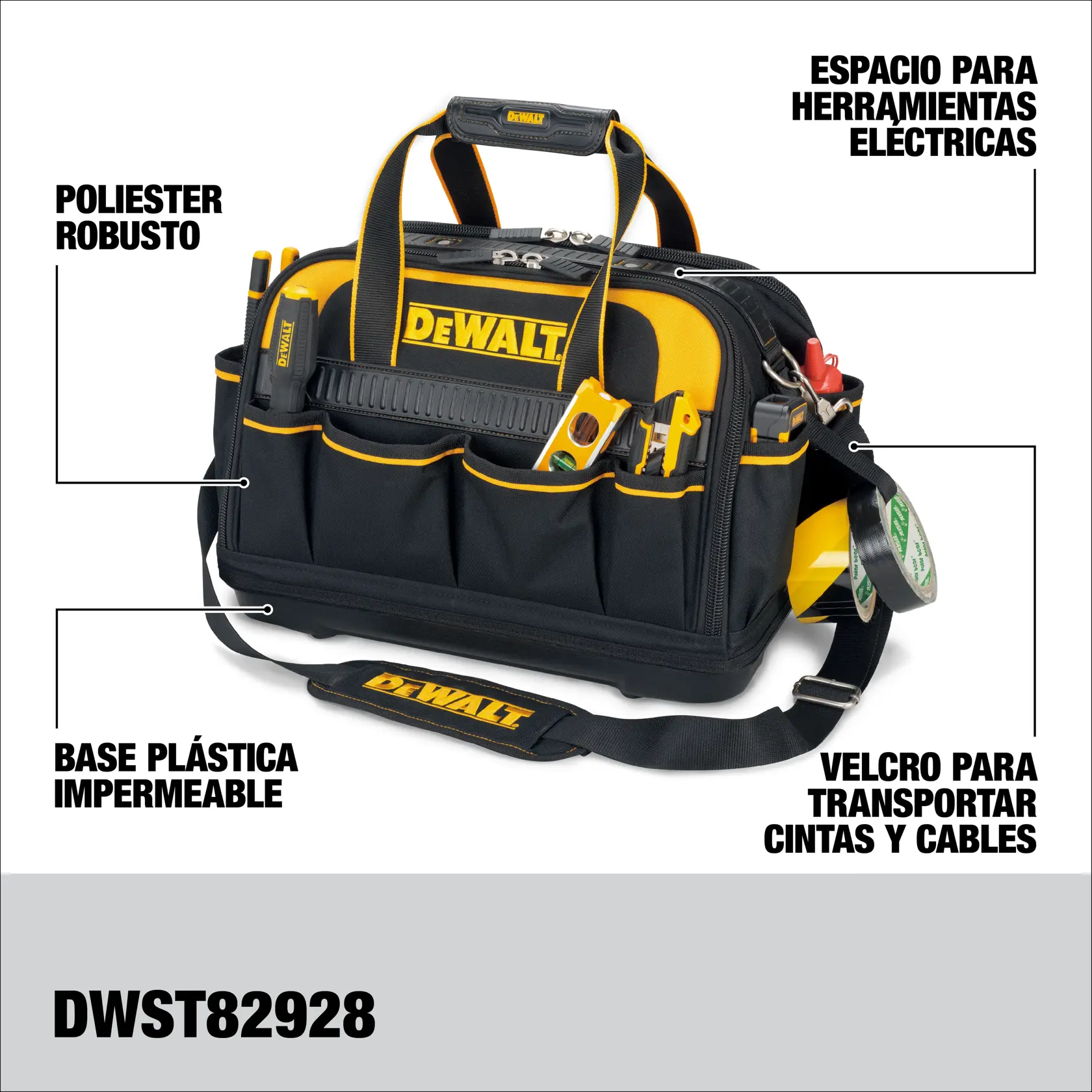 DEWALT® Bolsa de Herramientas Multitak de Fácil Acceso