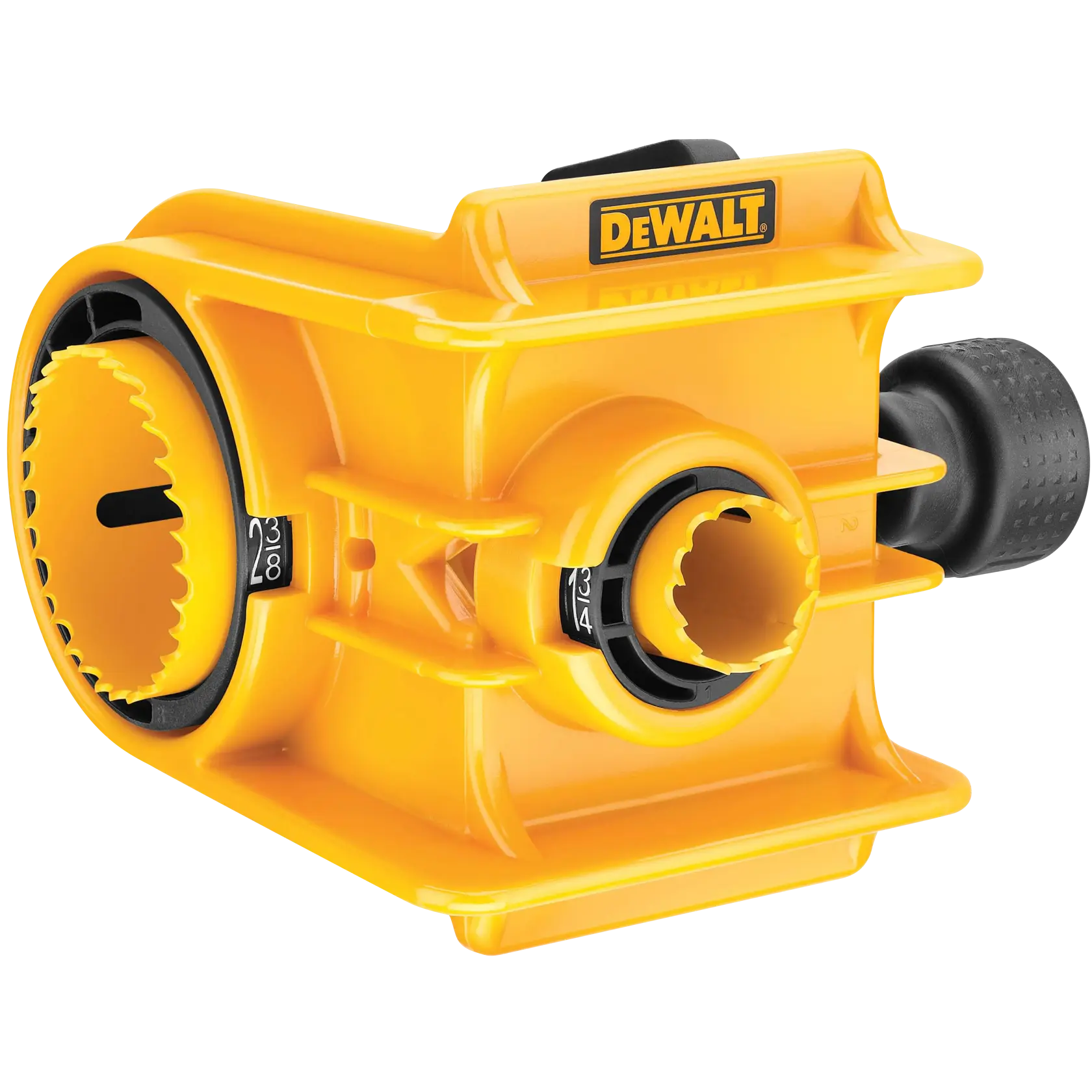 DEWALT® Kit para Instalación de Cerraduras de Puerta Bi-Metal (4 Piezas)