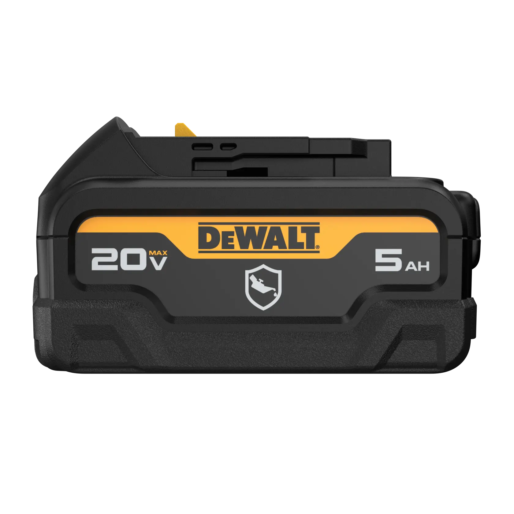 DCB205 oil resistant battery front side view