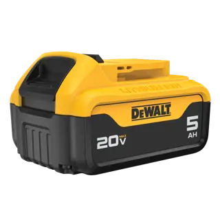 DCB205 battery angled front view