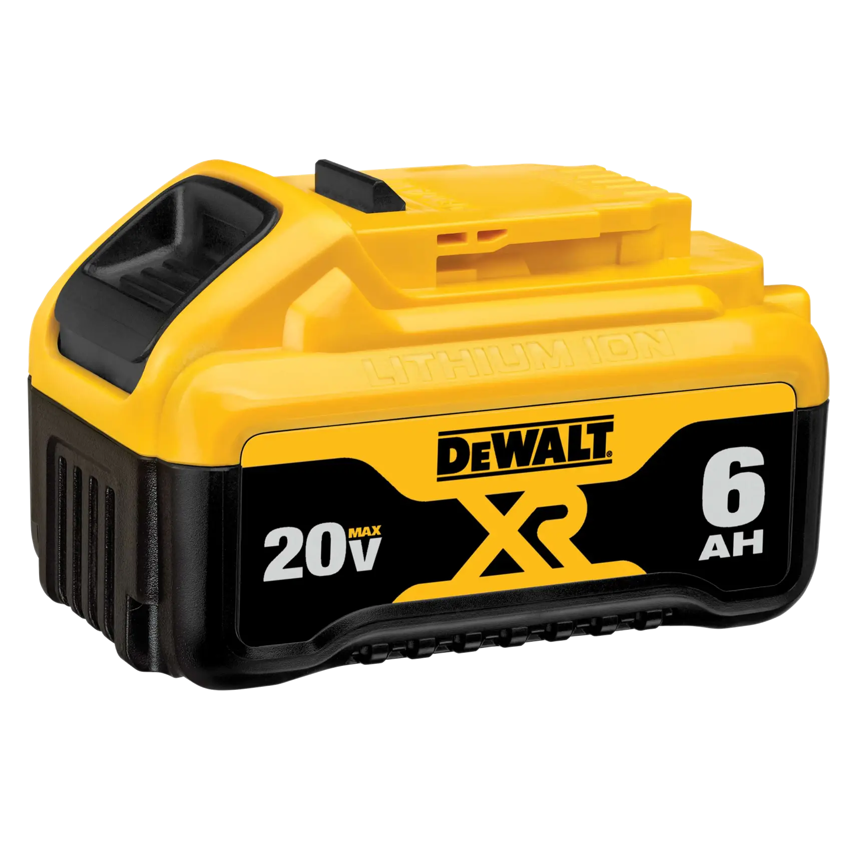 DCB206 battery front side view