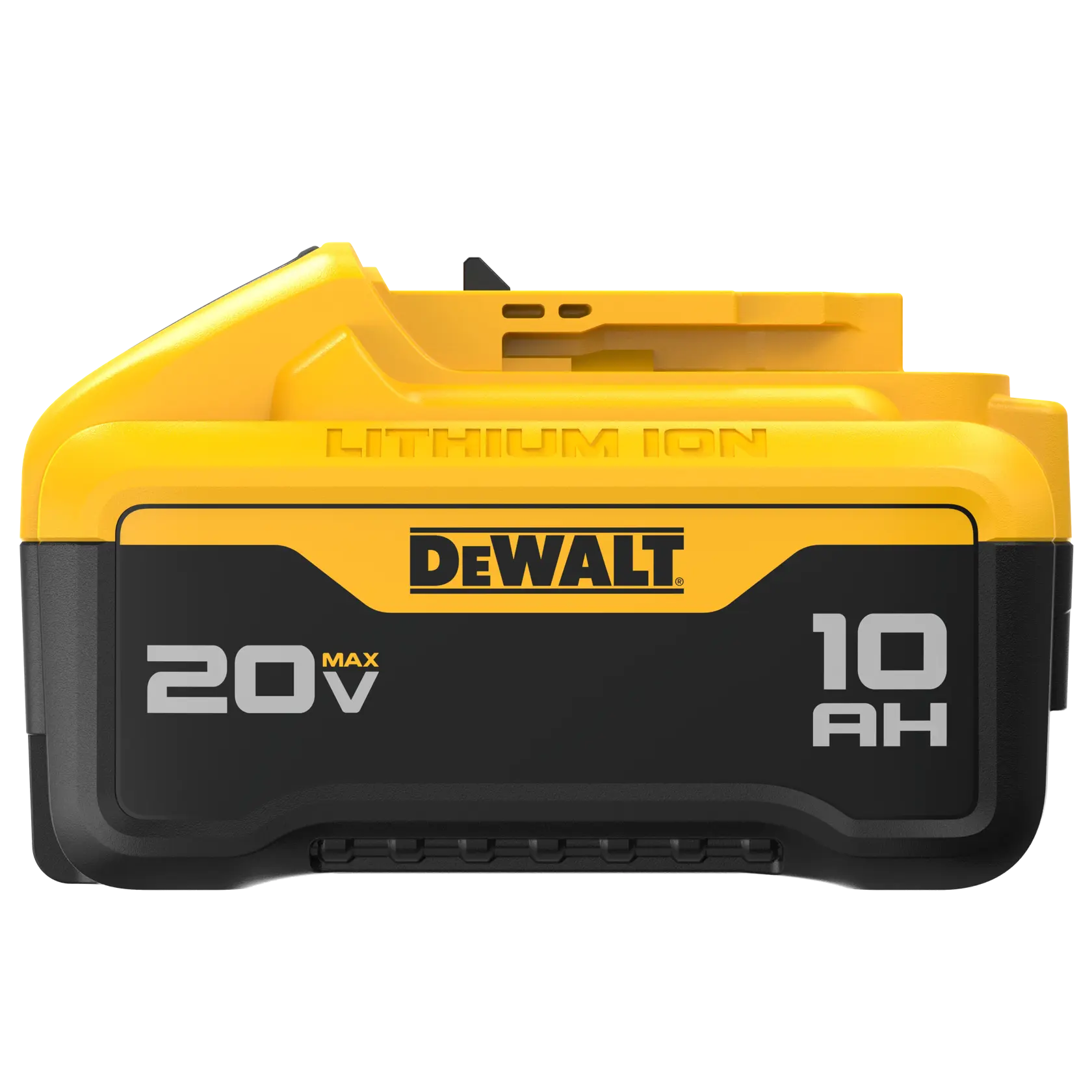 DCB210 battery front side view