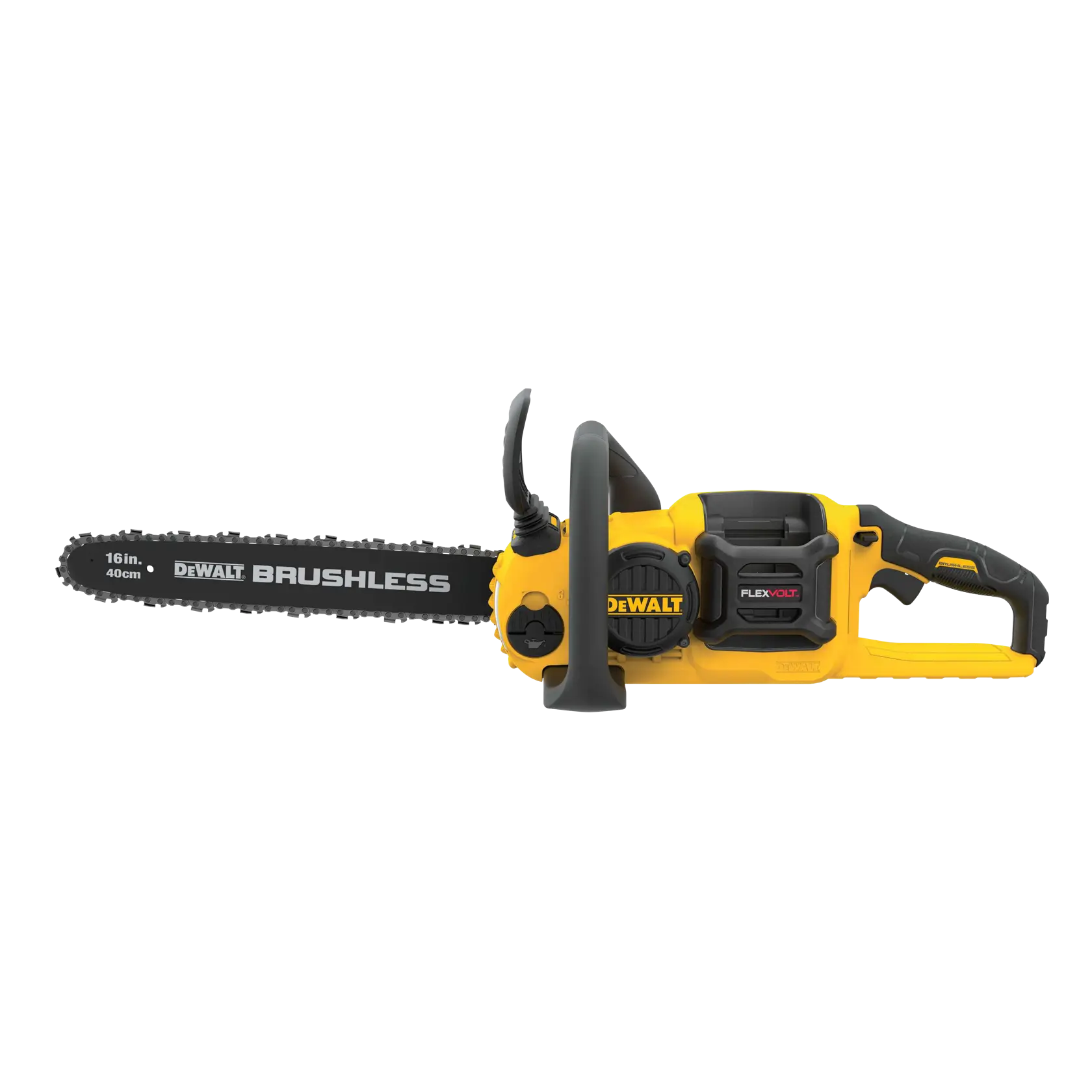 Profile of FLEXVOLT Cordless Chainsaw