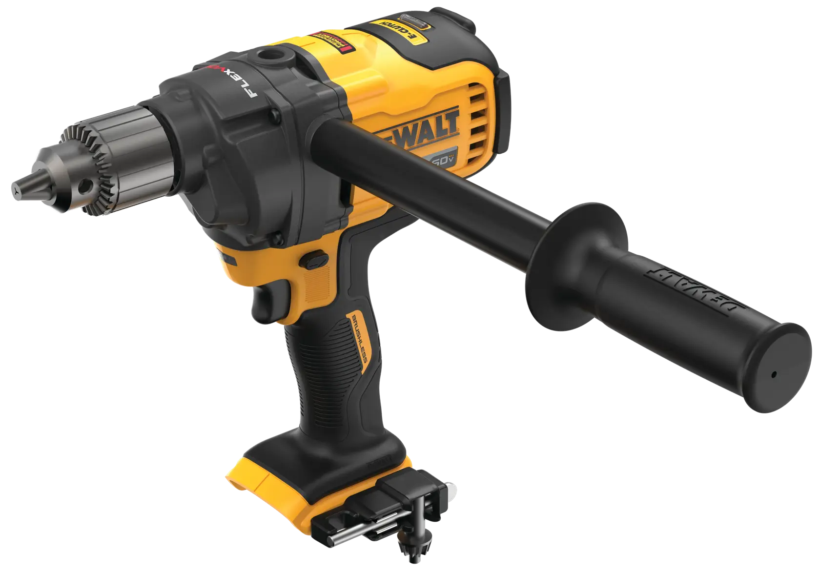 DEWALT® FLEXVOLT® 60V MAX* Taladro Mezclador Inalámbrico con Sistema E-CLUTCH (Solo Herramienta)
