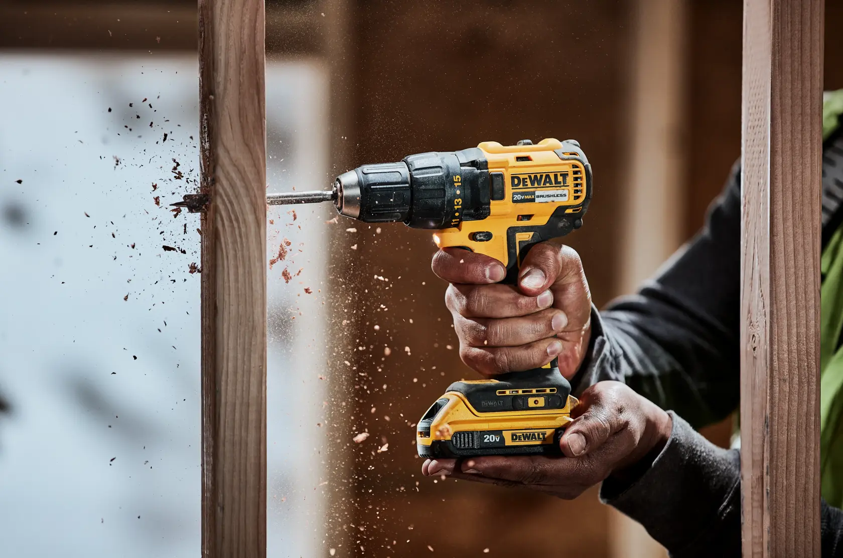 DEWALT® 20V MAX* Taladro Percutor/Atornillador de 1/2" (13mm) Inalámbrico (Solo Herramienta)