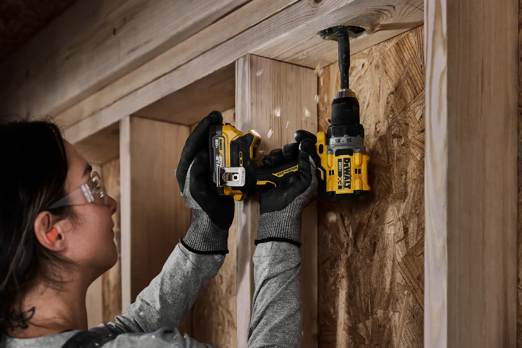 DEWALT® Taladro Atornillador de 1/2" (13mm) Inalámbrico sin Carbones de 20V MAX* XR®  (Solo Herramienta)