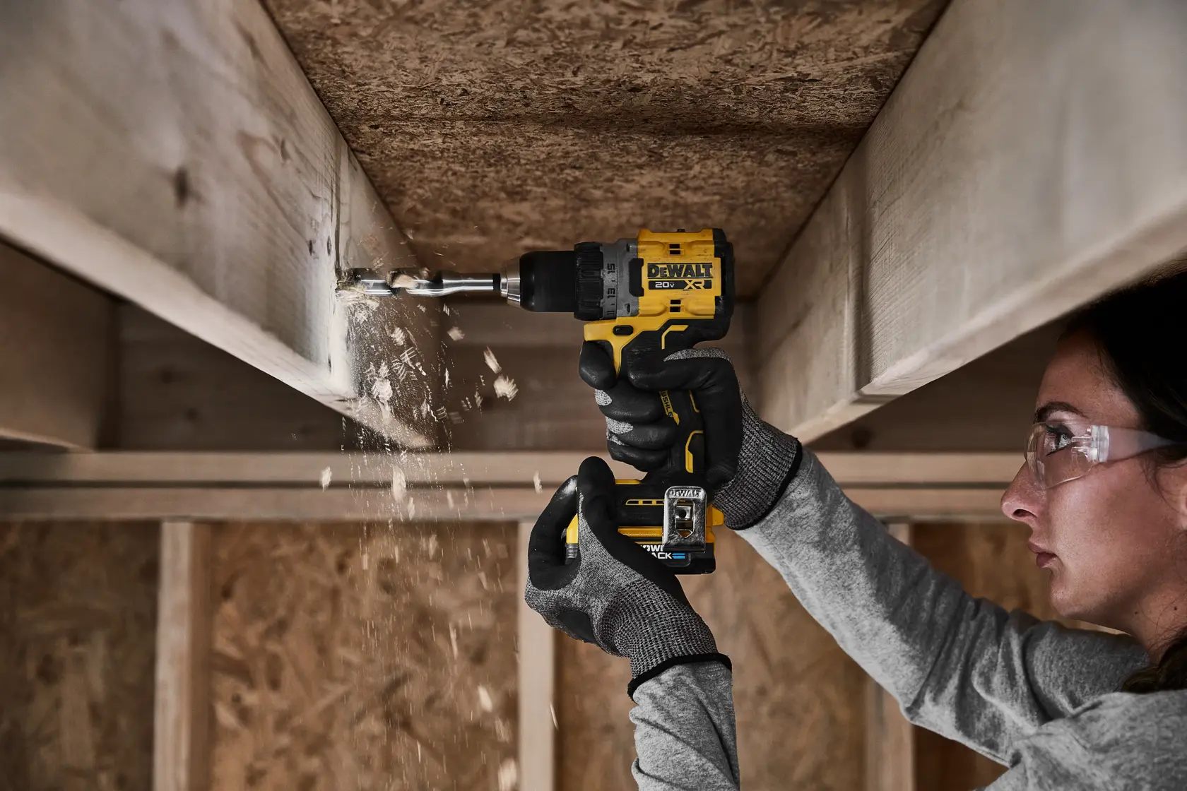 DEWALT® Taladro Atornillador de 1/2" (13mm) Inalámbrico sin Carbones de 20V MAX* XR®  (Solo Herramienta)