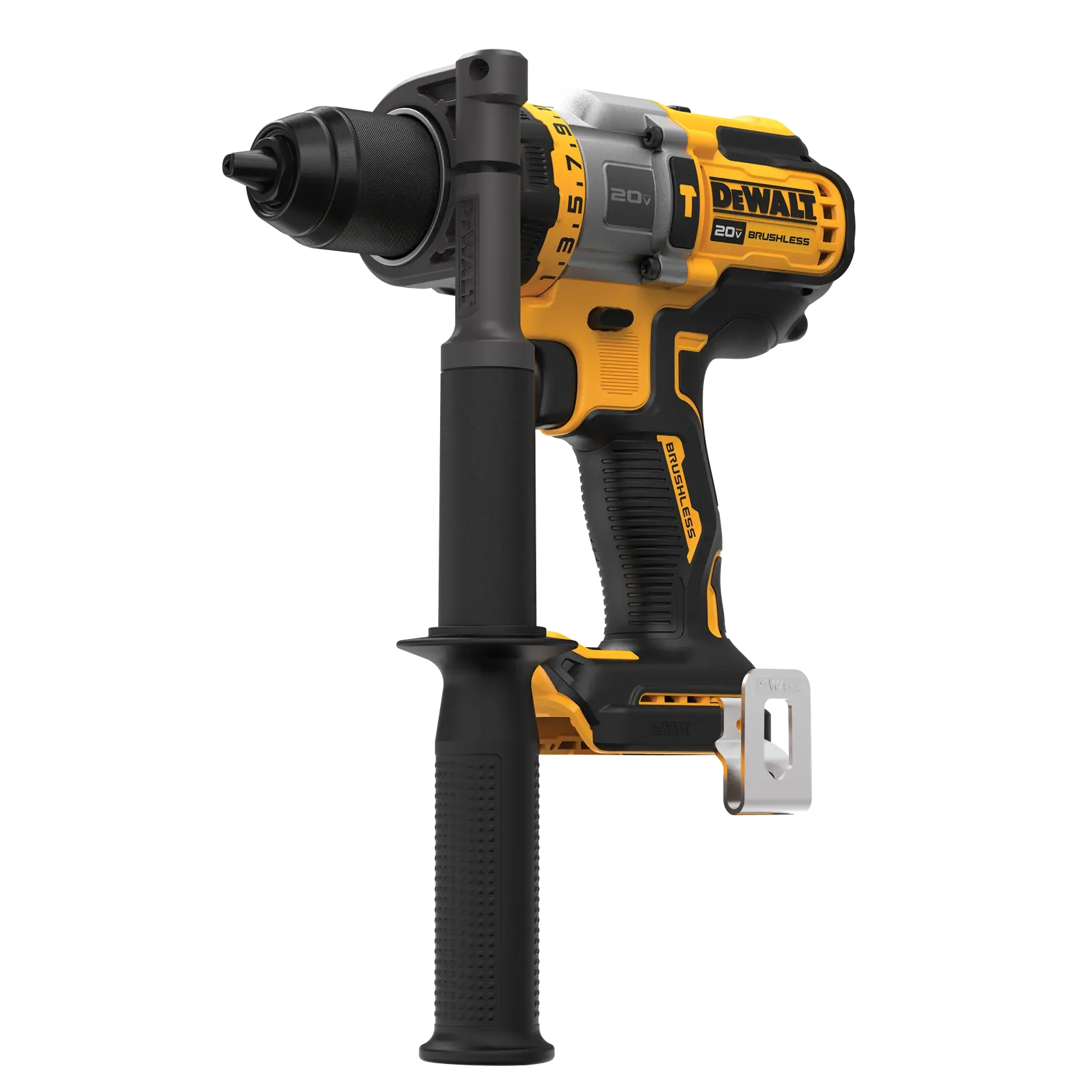 DEWALT® 20V MAX* Taladro Percutor/Atornillador de 1/2" (13mm) Inalámbrico sin Carbones con FLEXVOLT® ADVANTAGE (Solo Herramienta)