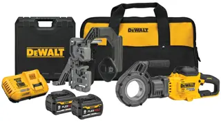 DEWALT® FLEXVOLT® 60V MAX* Kit de Roscador de Tubos Inalámbrico sin Carbones