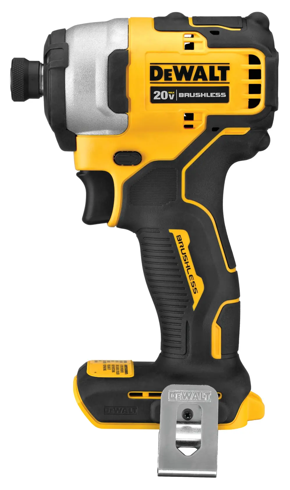 ATOMIC brushless cordless compact impact driver.