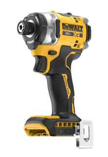 DEWALT 20V MAX XR(®) 3-Speed High Torque 1/4 in. Impact Driver front side angled view (Tool Only)