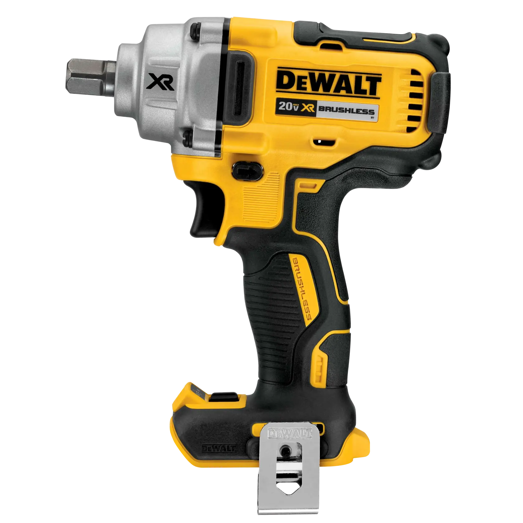 profile of CORDLESS IMPACT WRENCH WITH DETENT PIN ANVIL