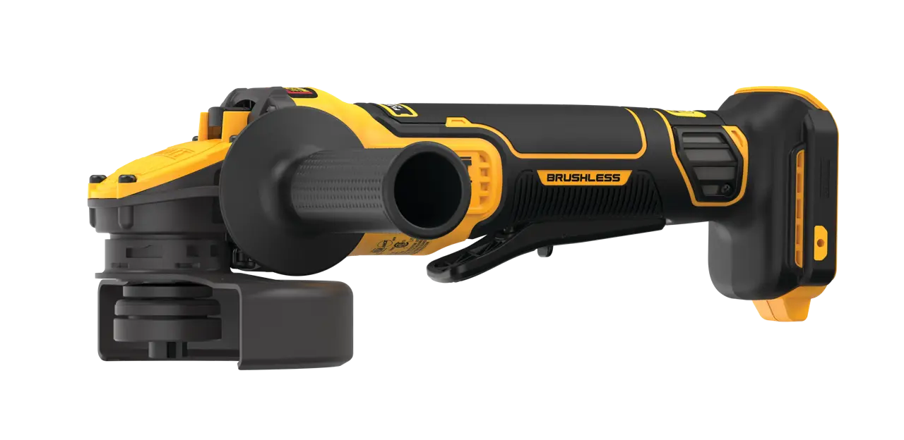 profile BRUSHLESS CORDLESS PADDLE SWITCH ANGLE GRINDER WITH FLEXVOLT ADVANTAGE