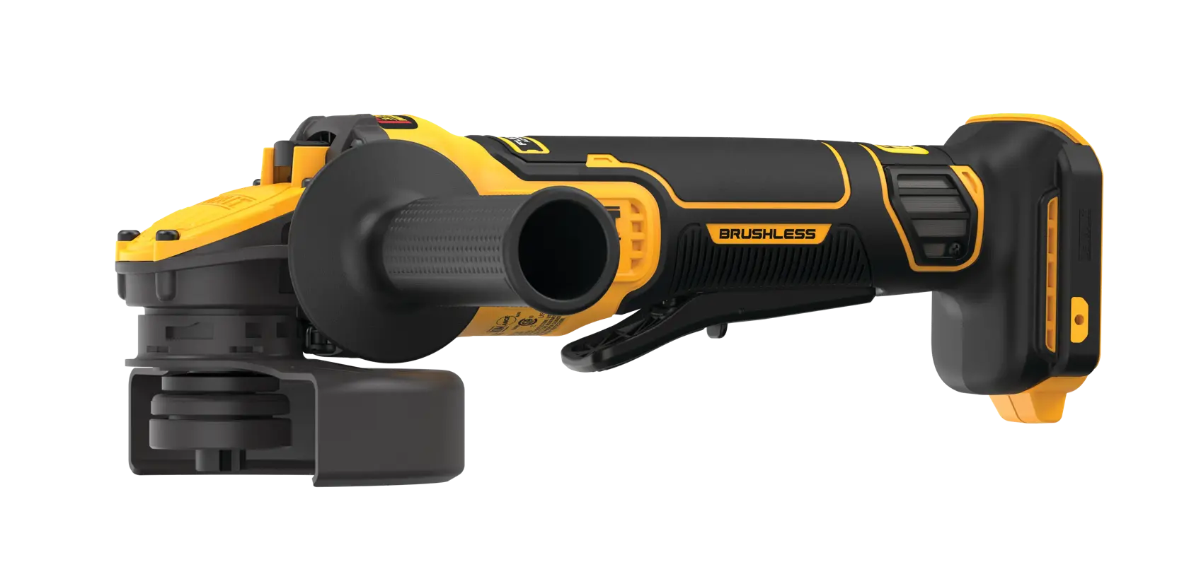 profile BRUSHLESS CORDLESS PADDLE SWITCH ANGLE GRINDER WITH FLEXVOLT ADVANTAGE