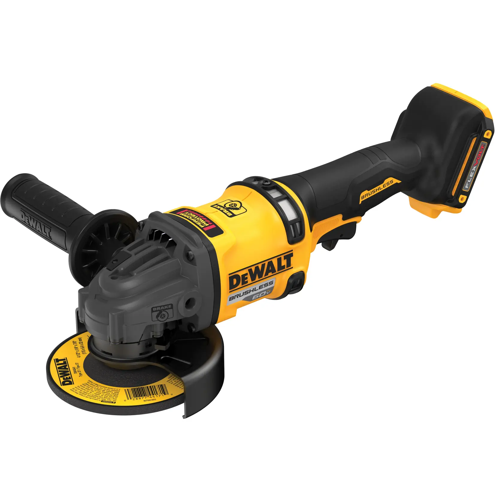 profile of CORDLESS GRINDER WITH KICKBACK BRAKE