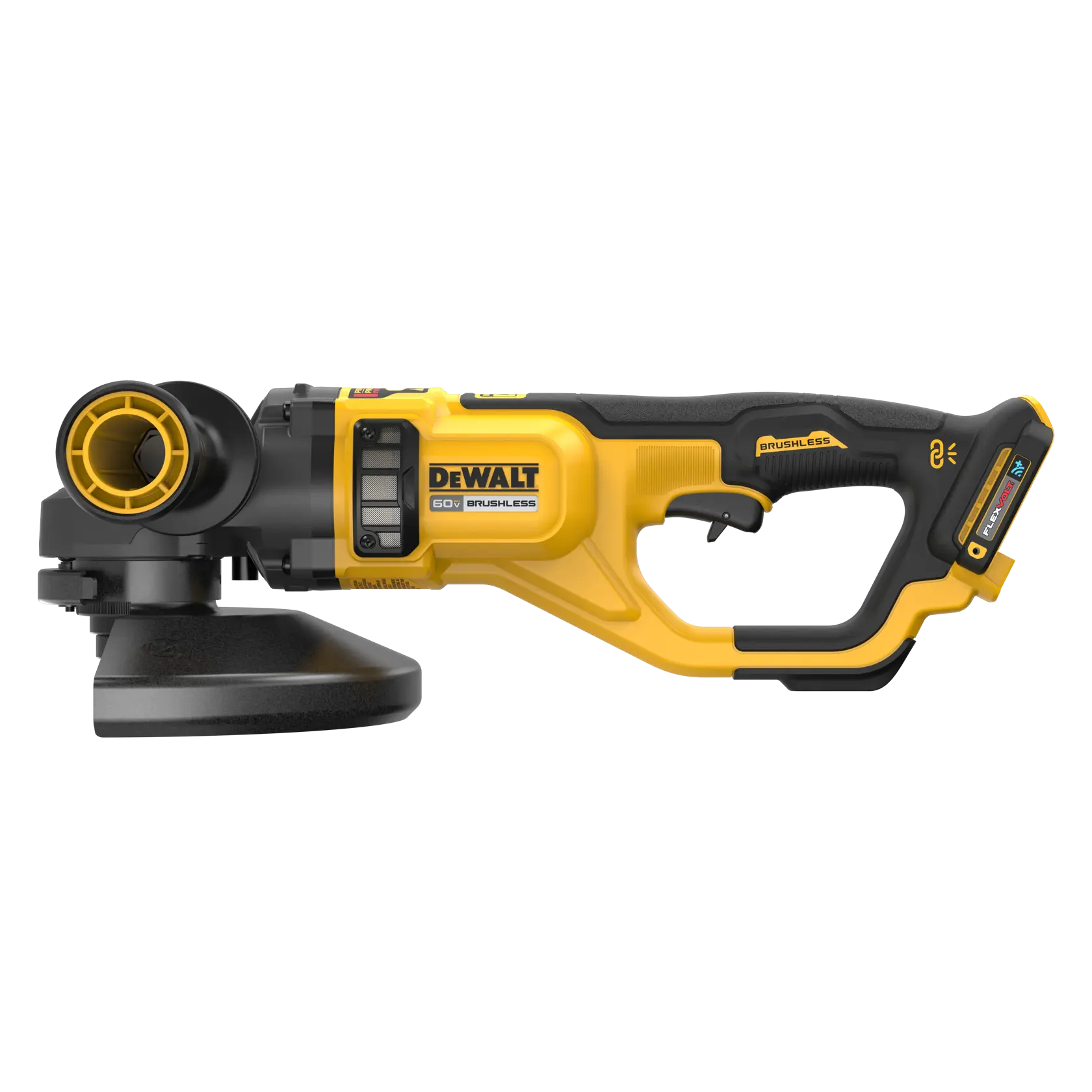 Main side view of the Grinder