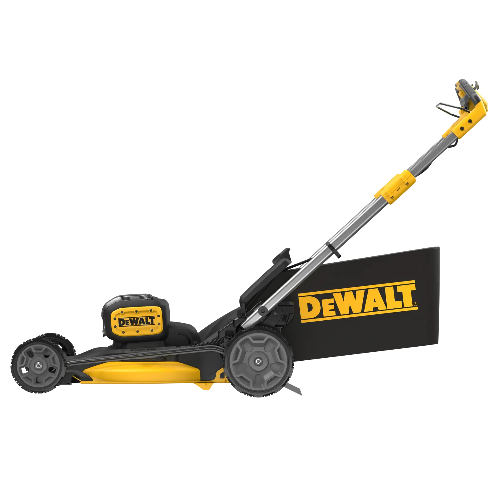 DEWALT 2X20V MAX* SELF-PROPELLED MOWER LEFT SIDE ANGLE