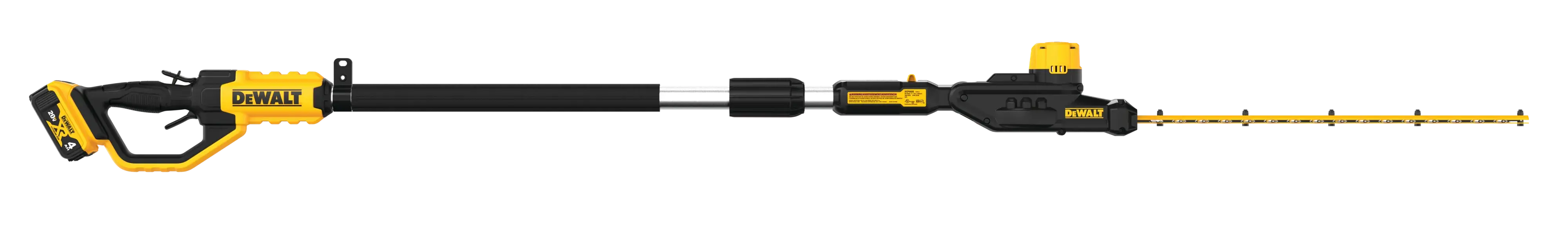 Pole Hedge Trimmer with battery.