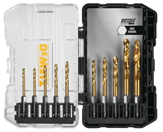profile of Cobalt Alloy Steel Drill Set.