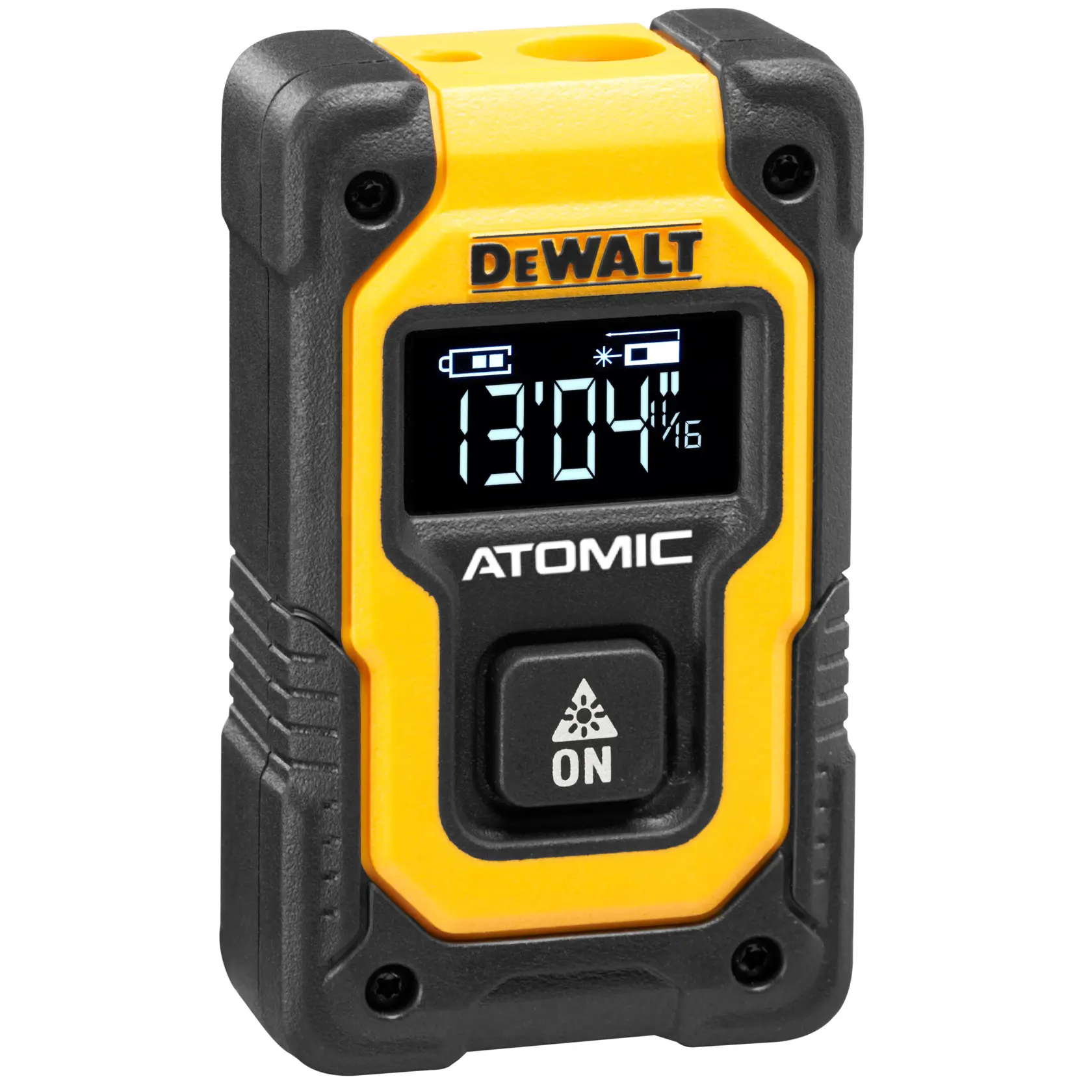 Profile of atomic compact series pocket laser distance measurer.