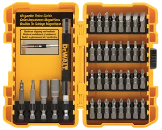 DEWALT® Juego de Destornilladores con Estuche Resistente (37 Piezas)