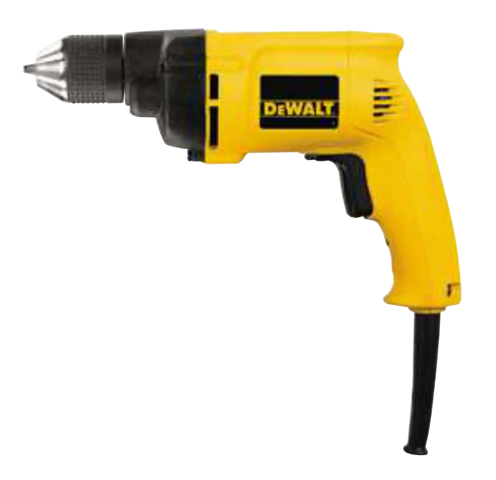 DEWALT® Taladro con Cable, 6.7 Amperios, 3/8 Pulgadas, 0-1200 Rpm, Velocidad Variable Reversible