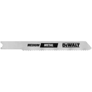 DEWALT® Hoja para Sierra Caladora de Acero de Alta Velocidad con Vástago en U de 3 Pulgadas 24Tpi para Corte de Metal Delgado (Paquete de 2)