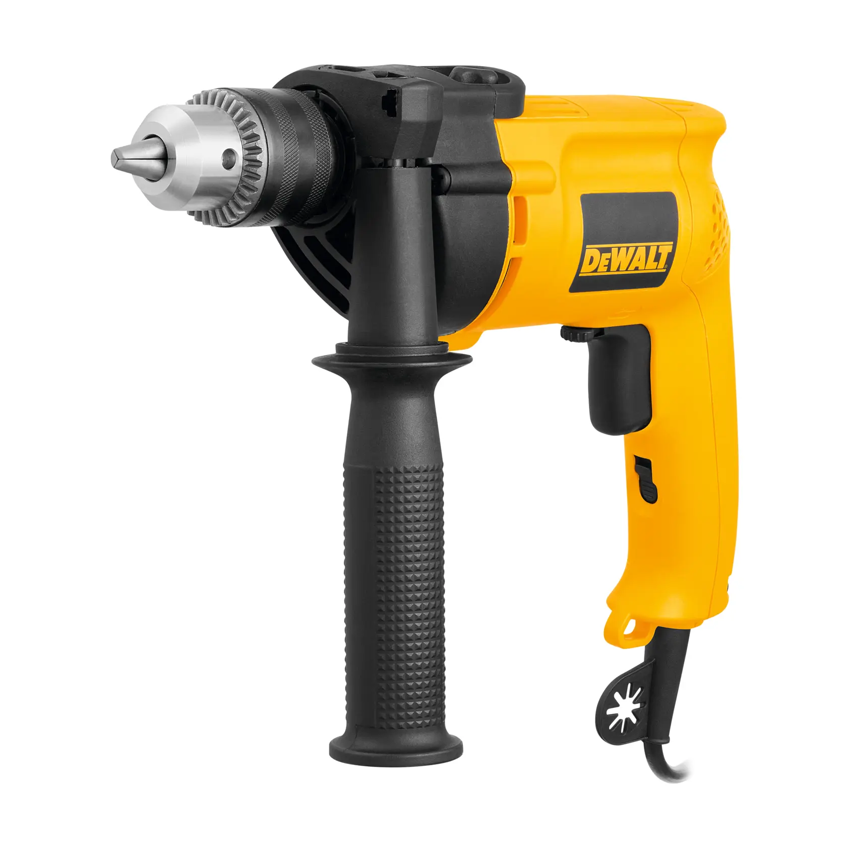 DEWALT® Taladro Percutor de 1/2" (13mm) con Cable de 700W y Velocidad Variable Reversible