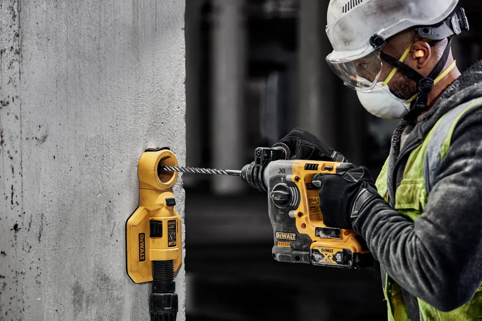 DEWALT® Broca para Concreto SDS PLUS de 4 Caras de 1/2" x 4" x 6" ELITE SERIES™