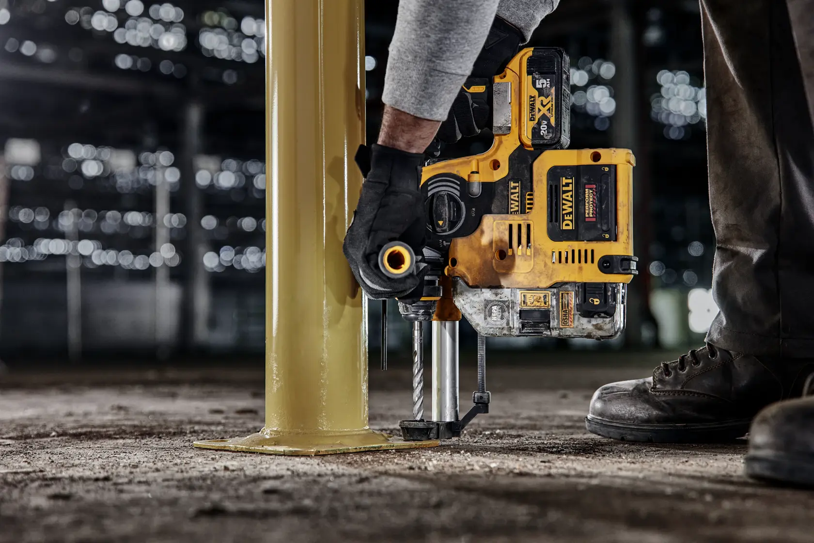 DEWALT® Broca para Concreto SDS PLUS de 4 Caras de 1/2" x 10" x 12" ELITE SERIES™