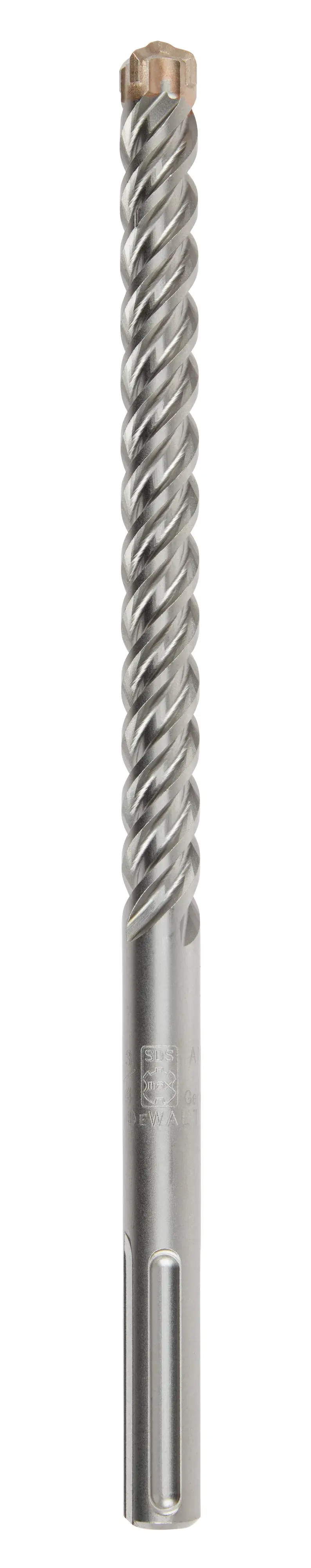 Profile of SDS Max High Impact Carbide 4 Cutter Drill Bit.