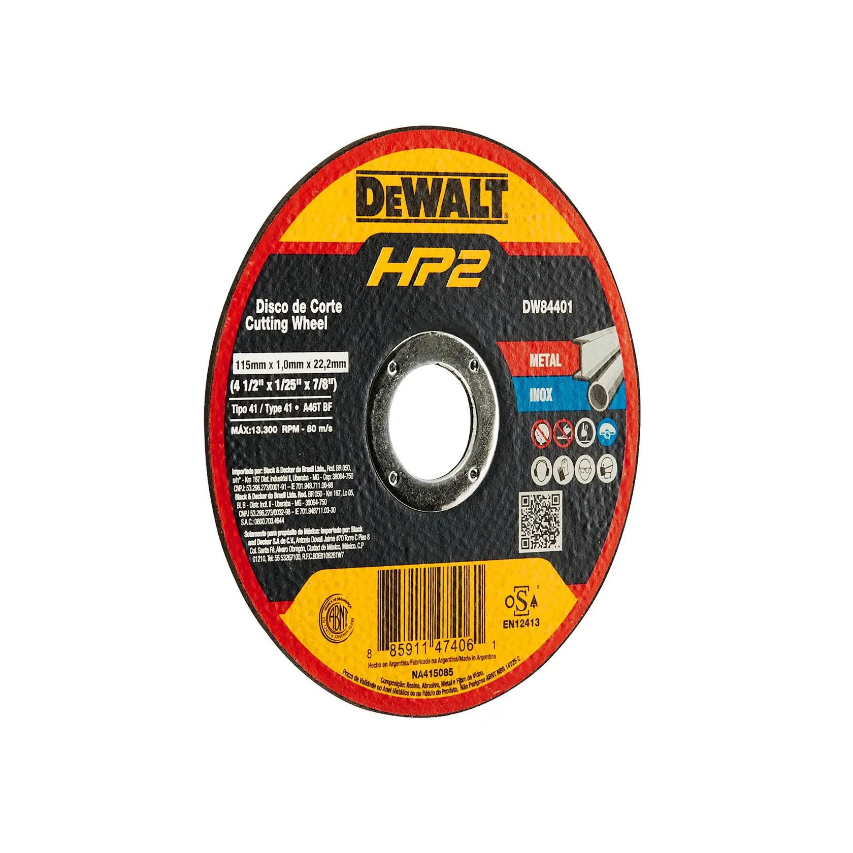 DEWALT WhiteFRONT VIEWBeauty Shot