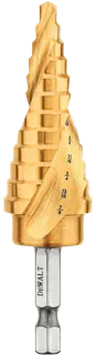 DEWALT® IMPACT READY® 3/16" - 7/8" Broca Escalonada con Recubrimiento de Nitruro de Titanio