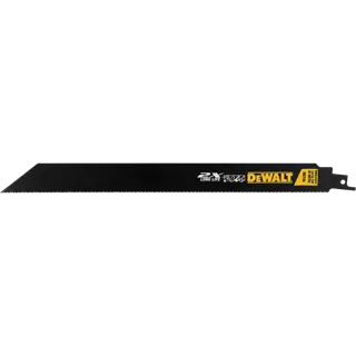 DEWALT® Max Metal Hoja de Sierra Recíproca de Acero de Alta Velocidad de 12 Pulgadas 14/18 TPI con Tira Más Alta (Paquete de 5)