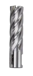 Profile of 3 quarter by 2 inch high speed steel annular cutter.